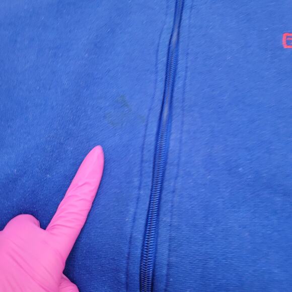 Vintage 80s ADIDAS Track Jacket 2XL 26x25 Cropped Boxy - Picture 3 of 13